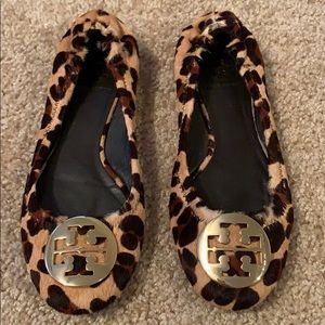 Tory Burch Leopard Reeva Ballet Flat